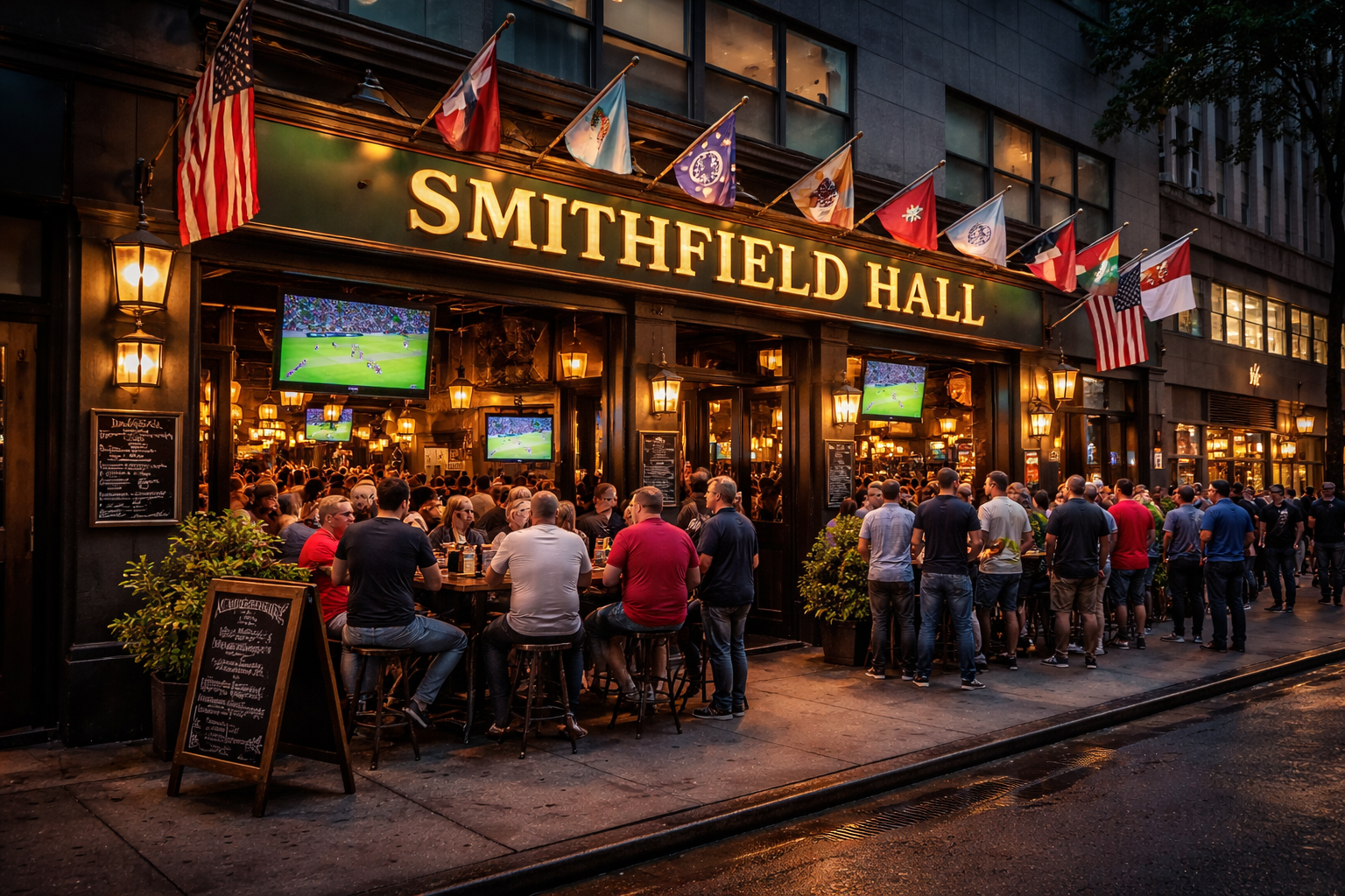 Smithfield Hall exterior